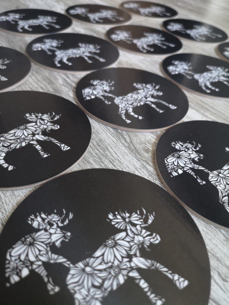 Moose coasters